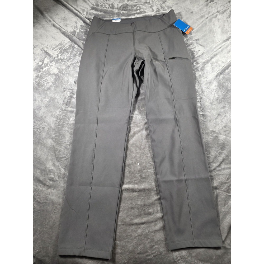 NWT Columbia Omni-Shade Fleece Lined Active Fit Stretch/Quick-Dry Pants XL
